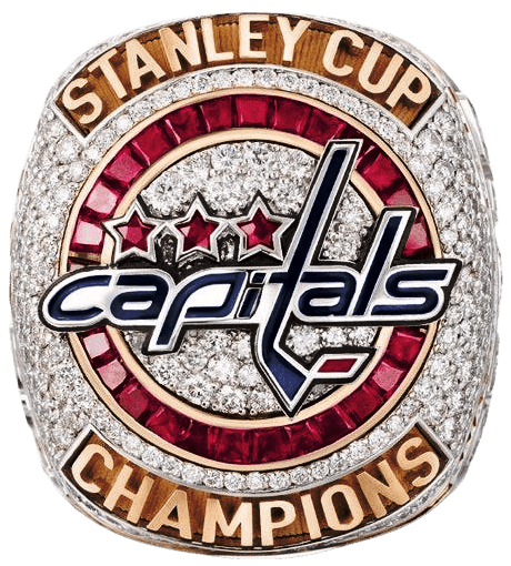 Anillo De Campeonato De La Copa Stanley 2018 De Los Washington Capitals