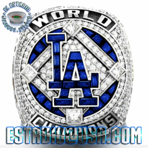 Anillo De Campeonato De La Serie Mundial 2020 De Los Angeles Dodgers