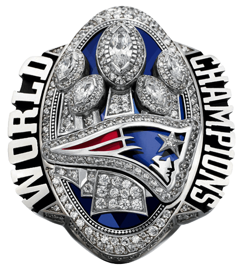 Anillo De Campeonato Del Super Bowl LI 2017 De Los New England Patriots