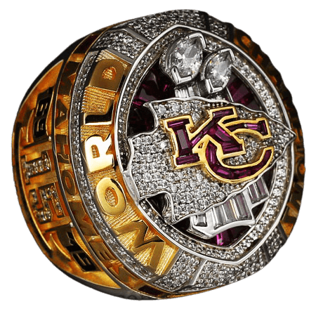 Anillo De Campeonato Del Super Bowl LIV 2019 De Los Kansas City Chiefs